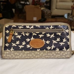 FOSSIL ZIP WALLET